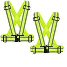 Colete de segurança refletivo IDOU High Visibility, pacote com 2 unidades, amarelo