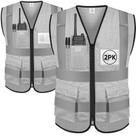 Colete de segurança refletivo TICONN High Visibility Class II 3XL (2PK)