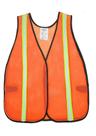 Colete de segurança SIFE High Visibility Reflective Orange, pacote com 10