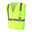 Colete de segurança West Chester SW46206-O Classe II Lime 2 bolsos