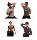 Colete de suor SweatLimitPro masculino para axilas, carvão de alta qualidade