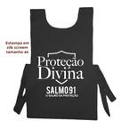 Colete de TNT - Proteção Divina Preto - 100 Unidades