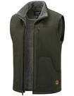 Colete de trabalho Cotrasen de algodão Sherpa forrado à prova d'água masculino AG 2XL