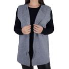 Colete Feminino Facinelli By Mooncity Tricot Cinza - 6511