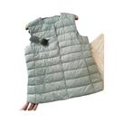 Colete Feminino Leve De Pluma Sem Mangas Quente Para Outono Inverno Colete Feminino Leve De Pluma Sem Mangas Quente Para Outono Inverno