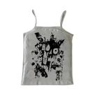 Colete Feminino Slimming Y2K Gótico Kpop Retrô Anos 90 Com Estampa Emo Estrela Para Meninas Colete Feminino Slimming Y2K Gótico Kpop Retrô Anos 90 Com Estampa Emo Estrela Para Meninas