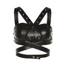 Colete Halter Preto Retro Matte Para Mulheres, Sexy, Justo, Moda Tendência De Verão