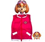 Colete Infantil Skye Com Máscara 3D
