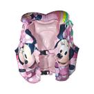 Colete Inflável Infantil Menina Rosa Minnie Desenho Infantil