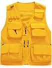 Colete masculino Flygo, casual, leve, para pesca ao ar livre, amarelo, GG Colete masculino Flygo, casual, leve, para pesca ao ar livre, amarelo, GG