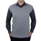 Colete Masculino Lucky Sailing Sueter Tricot Cinza - 95015