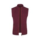 Colete Masculino Sem Mangas Com Gola Alta, Respirável, Cor Sólida, Estilo Streetwear, Jaqueta