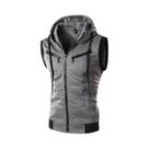 Colete Masculino Slim Fit Retrô De Tricô Sem Mangas Casual Para Primavera