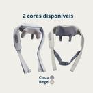 Colete Massageador Shiatsu Alivio Muscular + Brinde Namorado Cinza Colete Massageador Shiatsu Alivio Muscular + Brinde Namorado Cinza