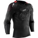 Colete motocross leatt airflex stealth protetor preto p