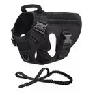 Colete peitoral tático K9 cachorro policial estilo militar com guia , Modelo Hanover