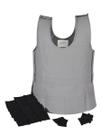 Colete pesado Abilitations 3,6 kg cinza G-Large 1387588 Colete pesado Abilitations 3,6 kg cinza G-Large 1387588