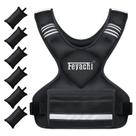 Colete pesado Feyachi X Type 5,4 kg para exercícios de corrida, homens e mulheres