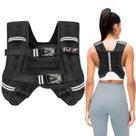 Colete pesado FUFF para homens, mulheres e crianças, 7 lb/5,4 kg a 13,6 kg, refletivo