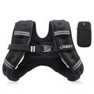 Colete pesado Liveet, 4,5 kg, fivela ajustável, reflexiva
