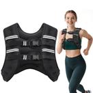 Colete pesado Ragebby para homens e mulheres de 5,4 kg com faixa reflexiva