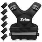 Colete pesado ZELUS ajustável de 5-9 kg para homens e mulheres