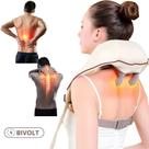 Colete Pescoço Massageador Shiatsu Cervical Ombros E Lombar