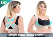 Colete Postural Feminino Cor de Pele Corretor de Coluna e Ombros Tamanho S Suporte de Seios Colete Postural Feminino Cor de Pele Corretor de Coluna e Ombros Tamanho S Suporte de Seios