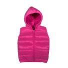 Colete Puffer Inverno Infantil Juvenil Jaqueta Com Capuz