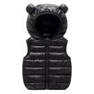 Colete Quente Para Bebês Meninos E Meninas, Jaqueta Com Capuz Para Outono E Inverno, Colete De