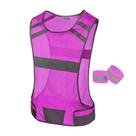 Colete refletivo 247 Viz Mesh com bolso interno para correr