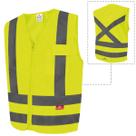 Colete Refletivo Com 1 Bolso Amarelo Fluorescente Tam: XG