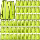 Colete refletivo de segurança Jecery High Visibility para homens (M)
