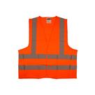 Colete Refletivo Laranja CG06 Ref 012505312 CARBOGRAFITE