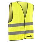 Colete Refletivo Tipo Blusão sem Bolso Amarelo CV 100 - 70.29.100.000 - VONDER