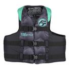 Colete salva-vidas Full Throttle Adult Nylon Aqua tamanho S/M