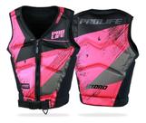 Colete Salva-Vidas Homologado Hydro Citrus Rosa Tamanho P (25Kg A 35 Kg)