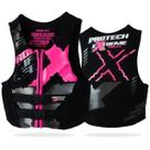 Colete Salva-Vidas Homologado Protech Extreme Rosa Flúor Tamanho M (35 Kg A 55 Kg)