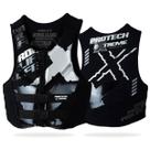 Colete Salva-Vidas Homologado Protech Extreme Silver Tamanho Eg (Acima De 110 Kg)