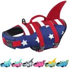 Colete salva-vidas para cães Malier American Flag Ripstop para cães
