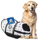 Colete Salva-vidas para Cães Paws Aboard Ajustável Refletivo Grande Colete Salva-vidas para Cães Paws Aboard Ajustável Refletivo Grande