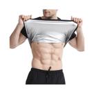 Colete Sauna Masculino Térmico Modelador Corporal Redutor De Medidas Com Efeito De Compressão E