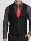 Colete Social Masculino Slim Fit Preto Para Segurança Vip E Escolta Estilo Discreto E Elegante