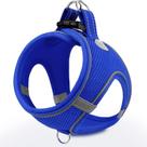 Colete Step-in de malha respirável pequeno Joytale Dog Harness azul marinho Colete Step-in de malha respirável pequeno Joytale Dog Harness azul marinho