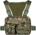 Colete Tático Chest Rig Ajustável MOLLE TheManlyHabitat