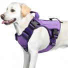 Colete tático para cães WINGOIN Purple para cães médios