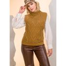 Colete Tricot Gola Alta - Giuliana Marques Tricot - Tam M Colete Tricot Gola Alta - Giuliana Marques Tricot - Tam M