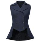 Colete UniqKaliber Victorian, roupa feminina de tweed steampunk Colete UniqKaliber Victorian, roupa feminina de tweed steampunk