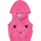 Colete Zig Zig Zaa Capuz Zíper Soft Malwee Cinza Rosa Azul Marinho Tam P ao G Orelhinha