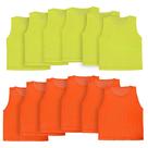 Coletes Scrimmage Athllete LITEMESH Pinnies para crianças e jovens (12)